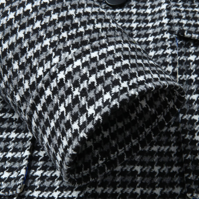 Chic Malcolm Houndstooth Jacket for a Stylish Look