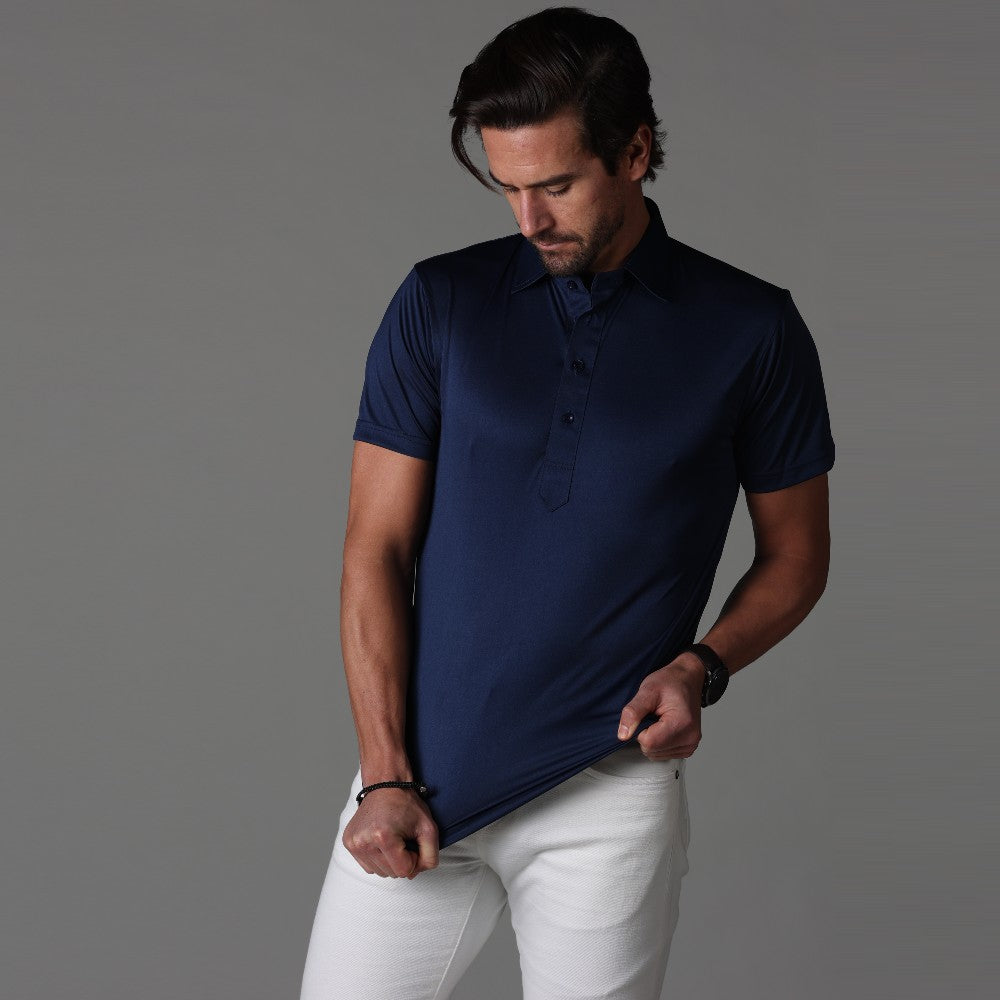 Made Gents | Stijve Kraag Polo | 50% Korting!
