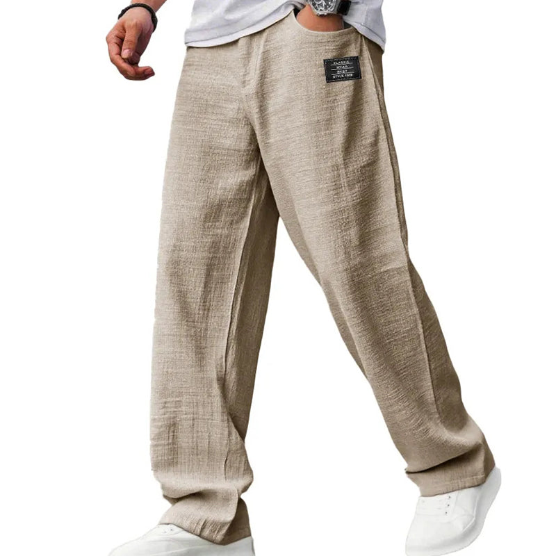 Duval Paris™ | Pantalon léger à jambes droites