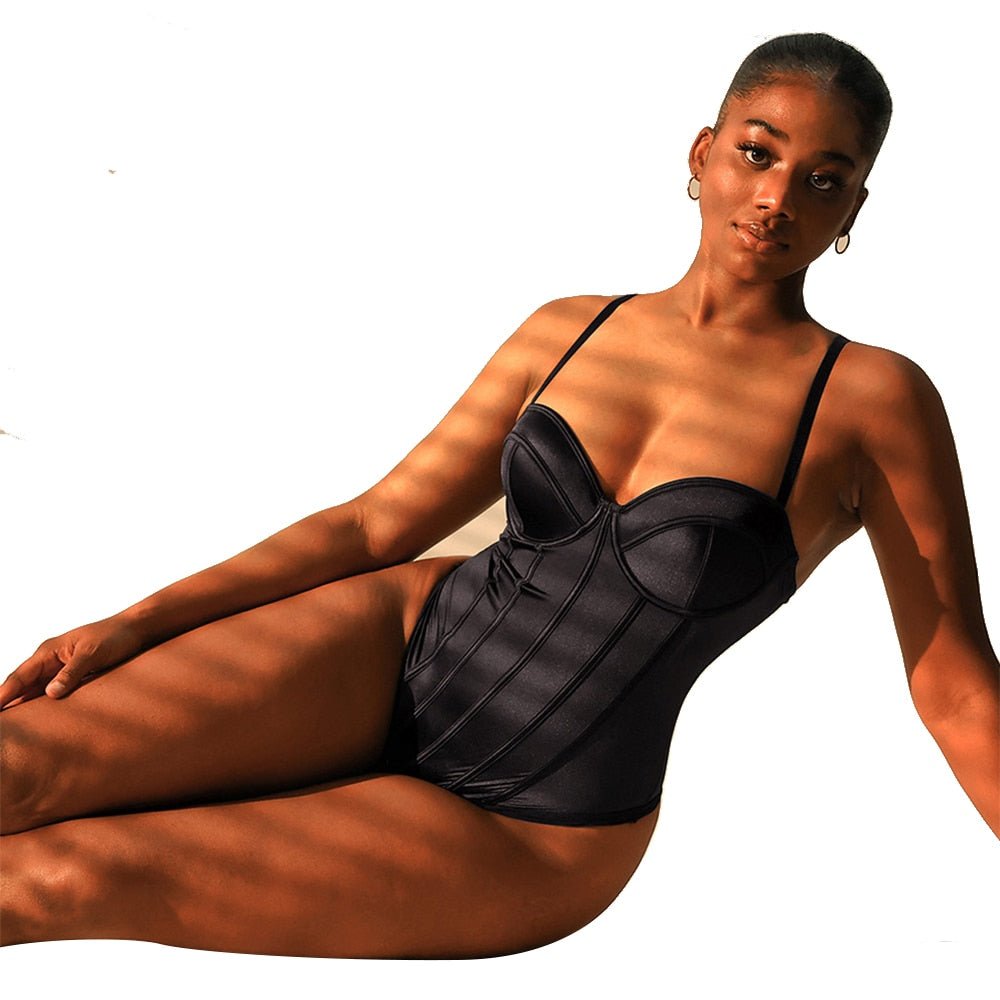 Strapless Thong Body Shaper Corset