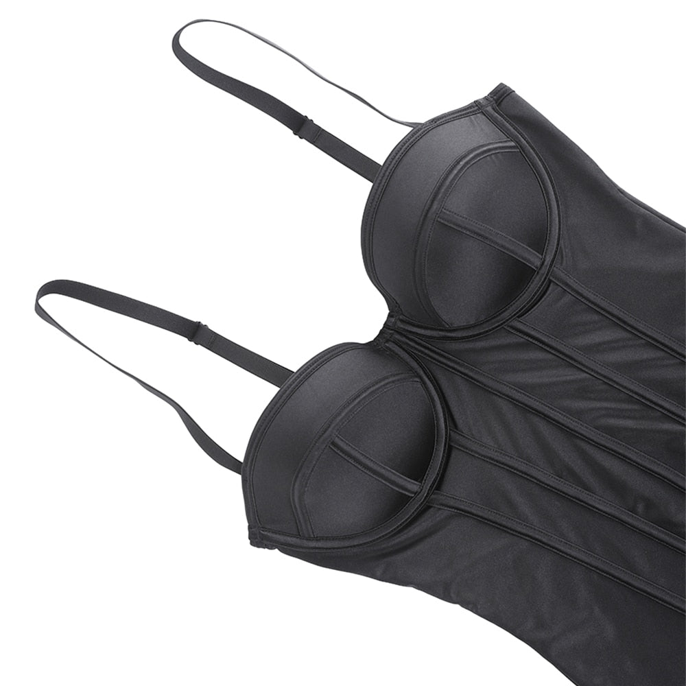 Strapless Thong Body Shaper Corset