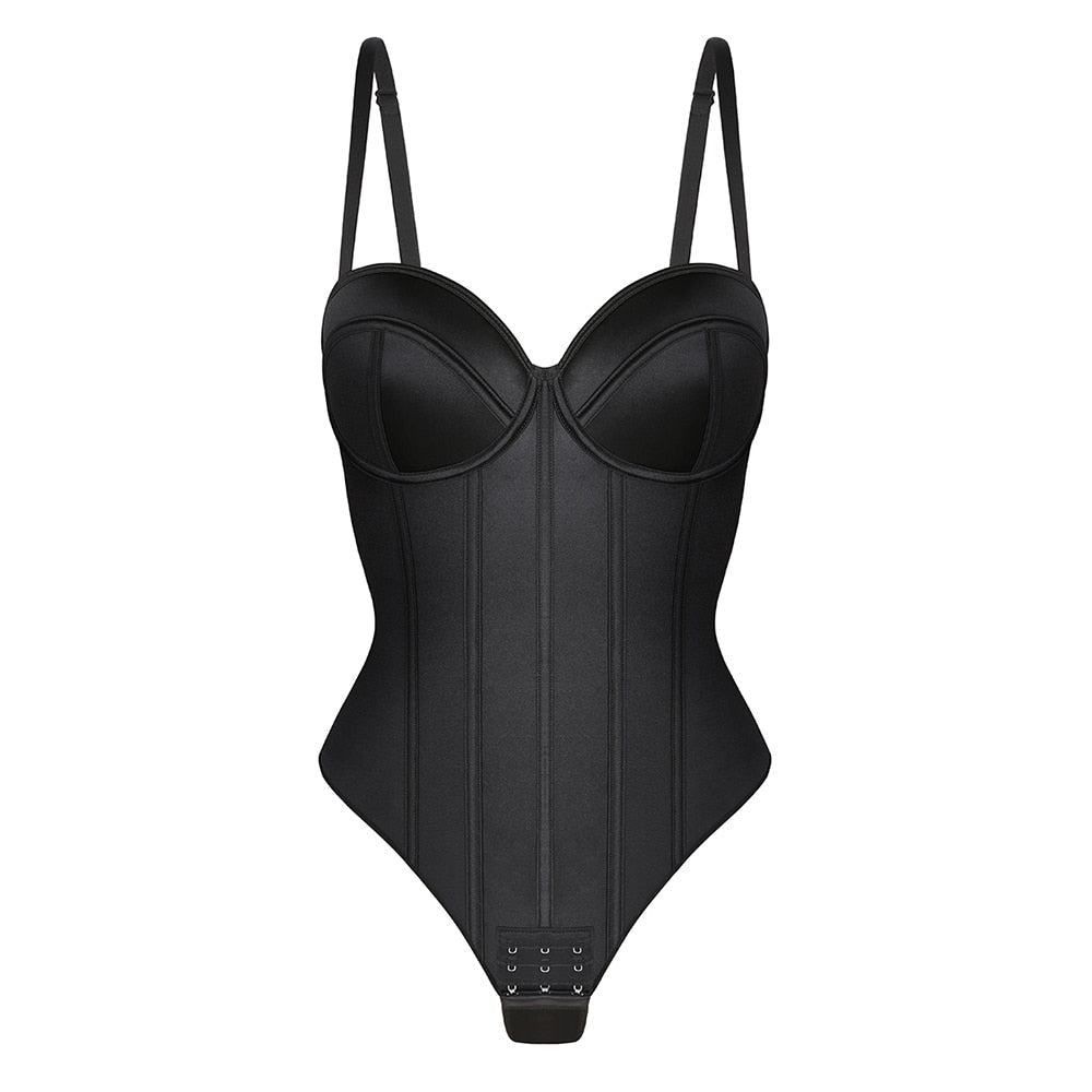 Strapless Thong Body Shaper Corset