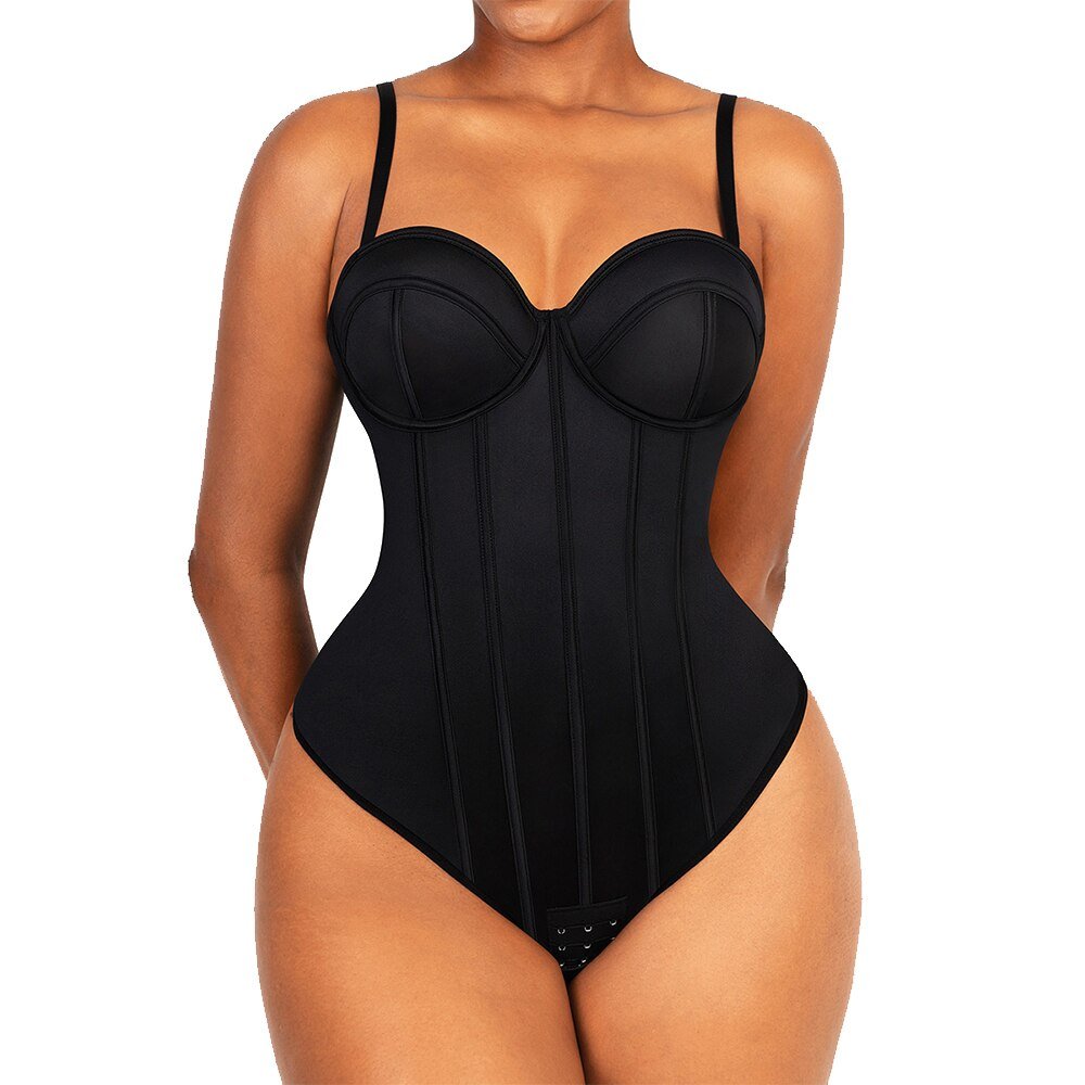 Strapless Thong Body Shaper Corset