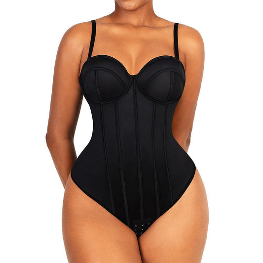 Strapless Thong Body Shaper Corset
