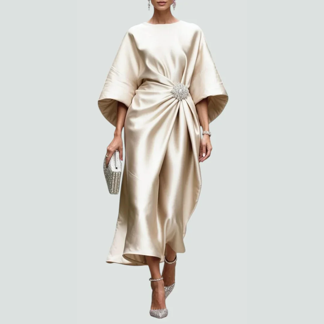 Tara | Damen Midikleid für Abend und Sommeranlässe