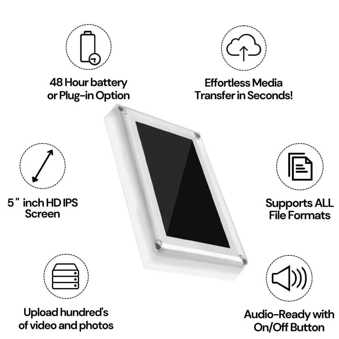 Treasured Memory Digital Video Frame