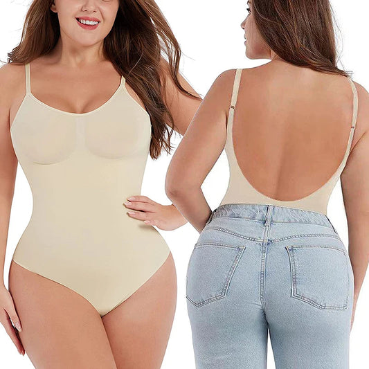 Snatched Thong Low Back Bodysuit