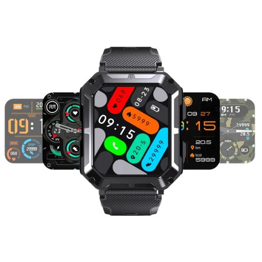 TOUGHM8 Smartwatch 50% OFF + QuickRelease Safety Strap & Screen Protectors x3 FREE