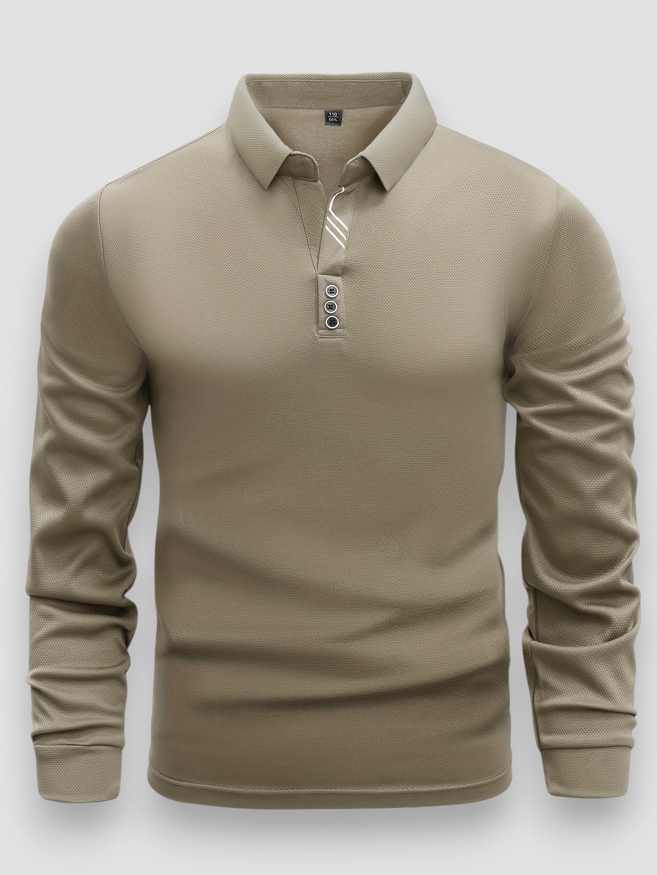 POLO DE MANGA LARGA PARA HOMBRE
