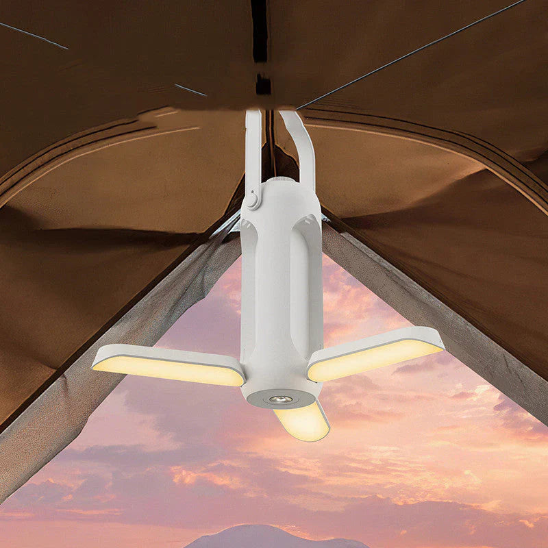 Wszechstronna Przenośna Lampa Campingowa - LumiCamp-Biały-Trend Polska