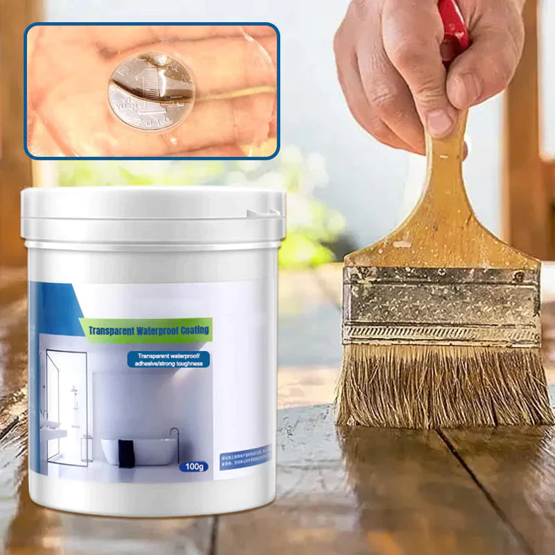Transparent Waterproof Coating (70% OFF)