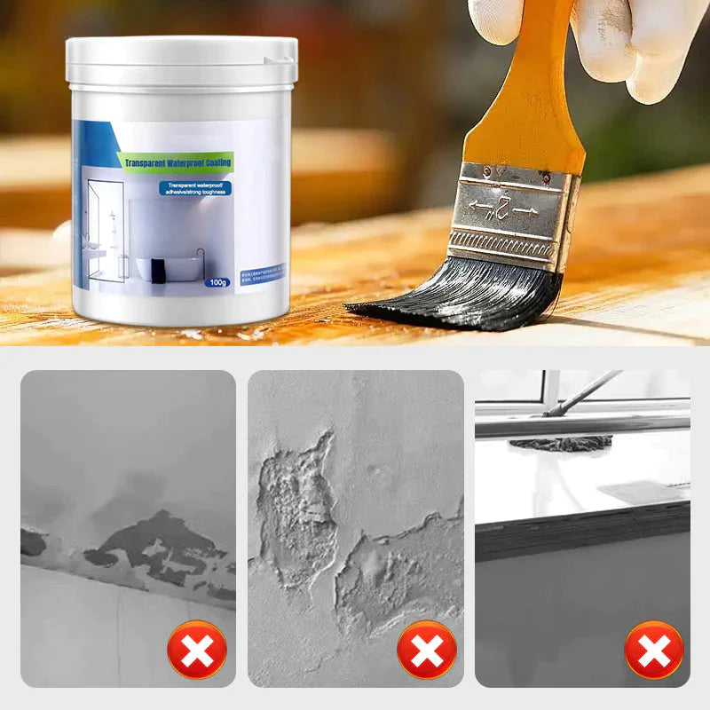 Transparent Waterproof Coating (70% OFF)
