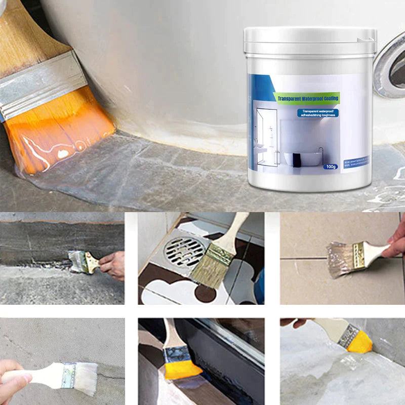 Transparent Waterproof Coating (70% OFF)