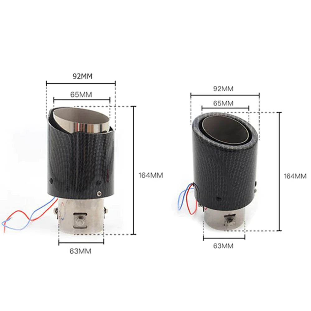 Smoke pipe exhaust tip