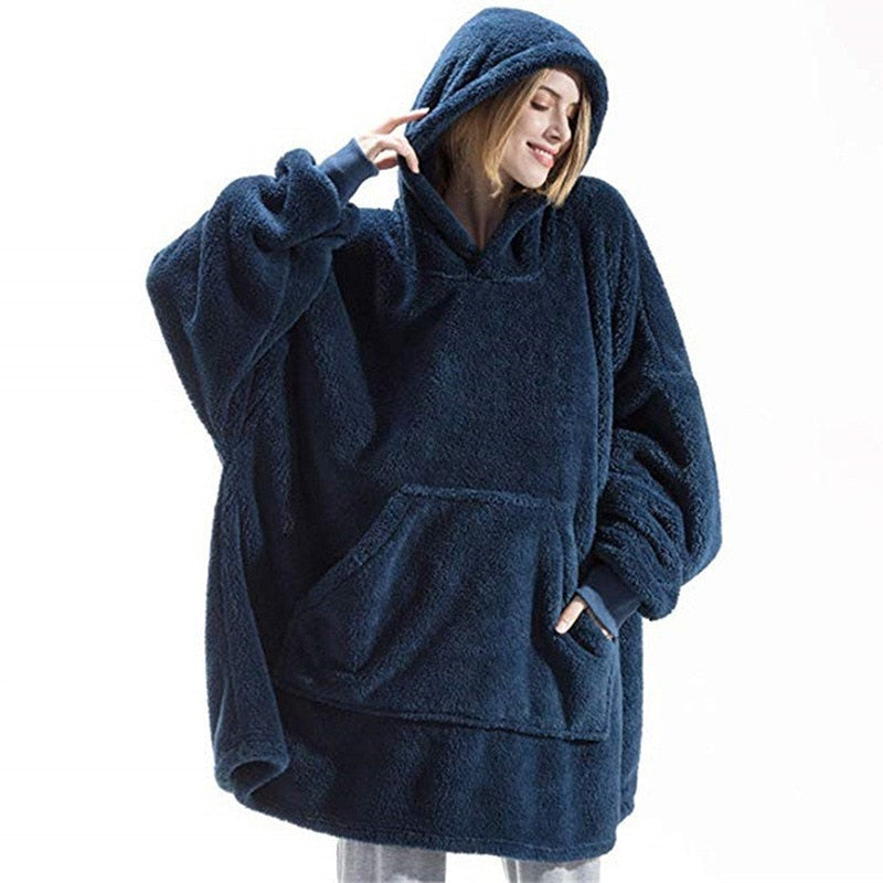 SnuGrrs Oversized Teddy Hoodie