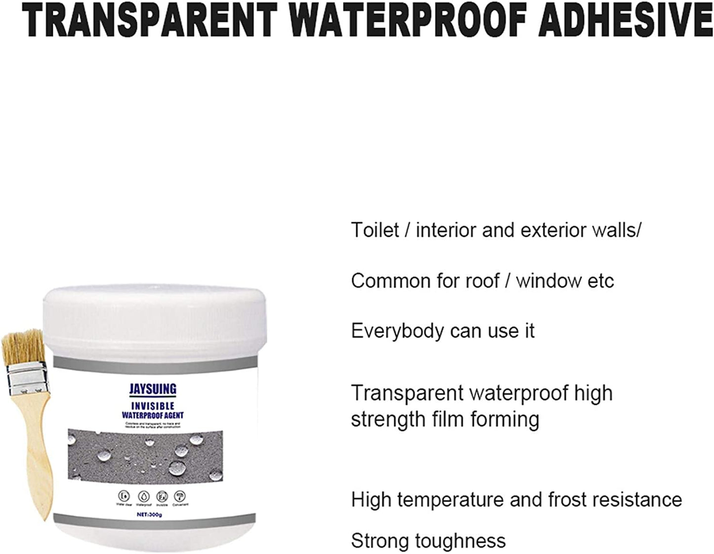 Waterproof Sealant, Anti-Leak Invisible Glue