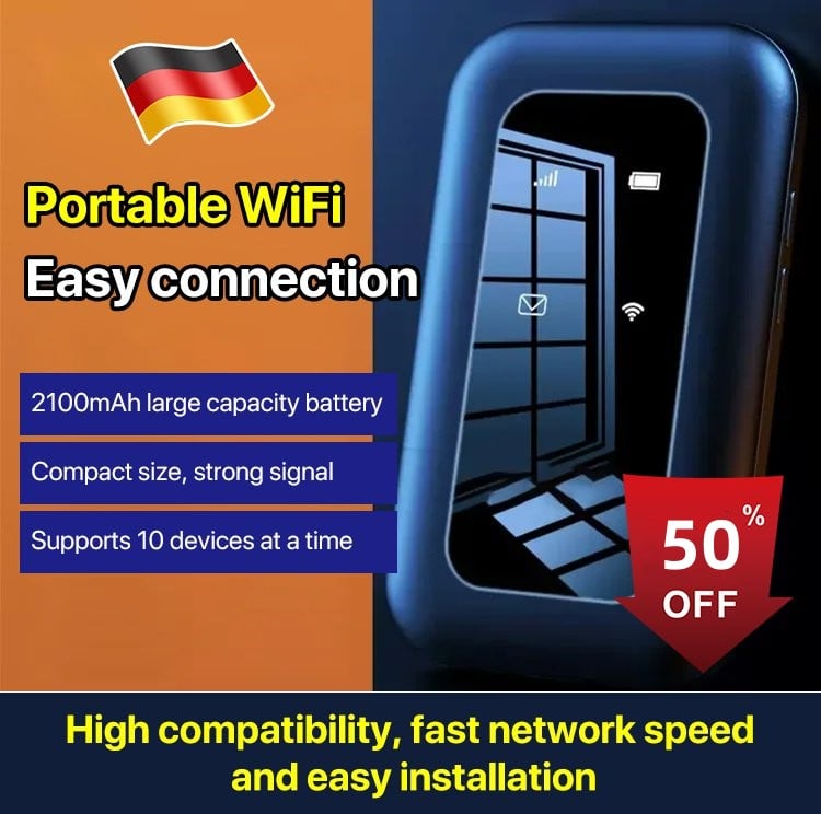 Wireless Portable WiFi (70% OFF TODAY ONLY!)