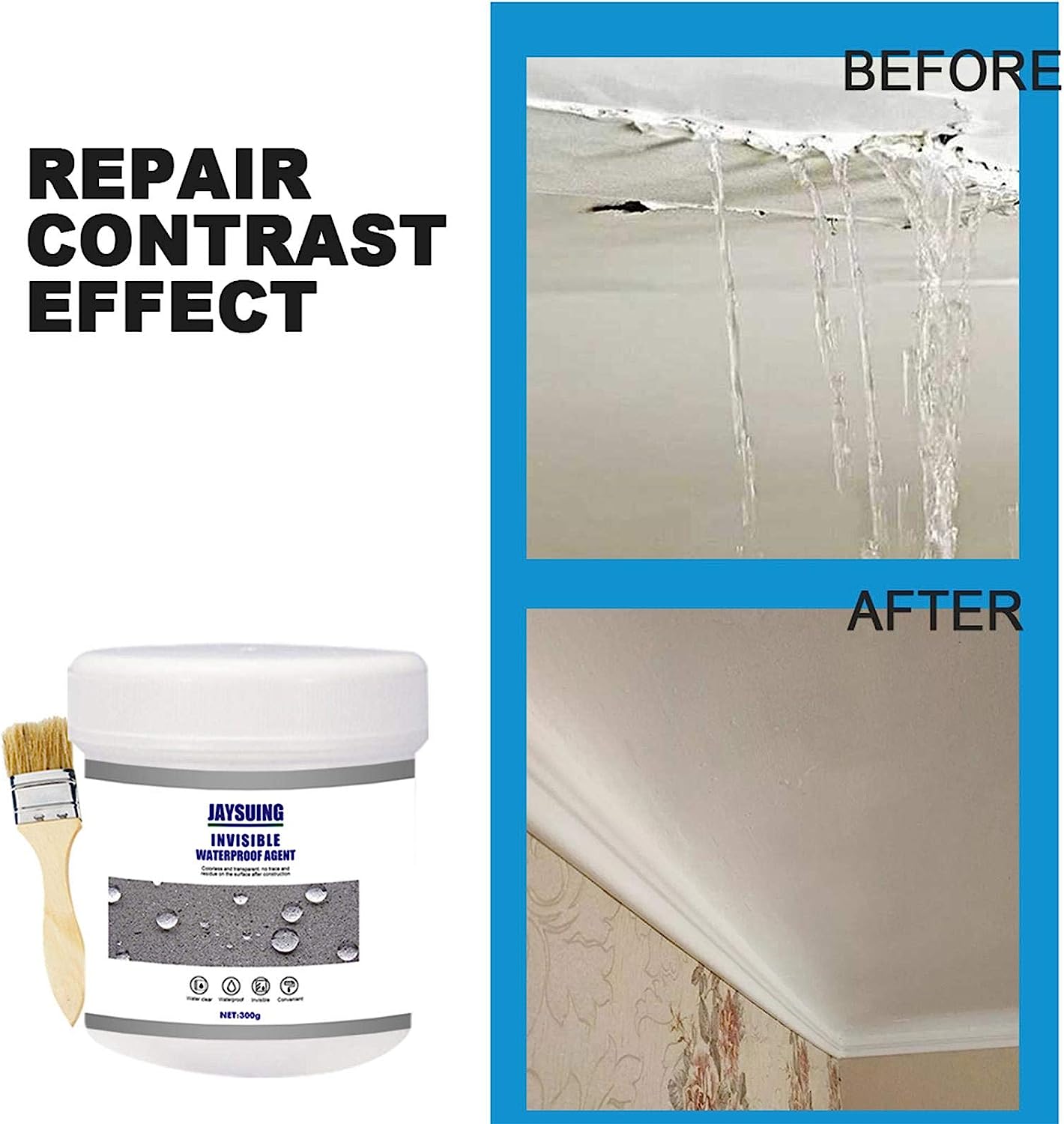 Waterproof Sealant, Anti-Leak Invisible Glue