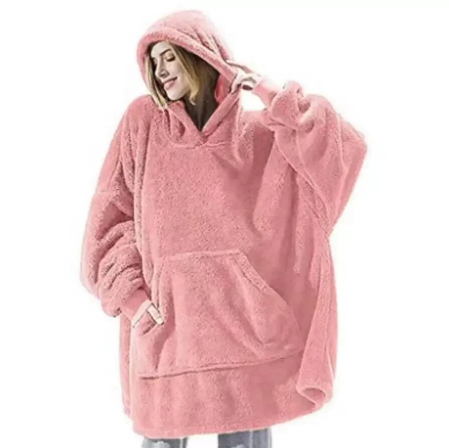 SnuGrrs Oversized Teddy Hoodie