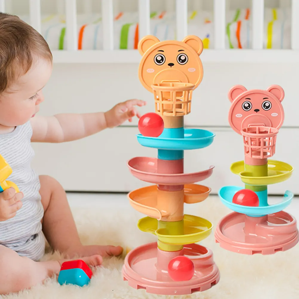Baby Puzzle Track Turn Around Rolling Ball