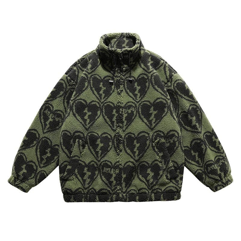 Broken Heart Fleece Jacket