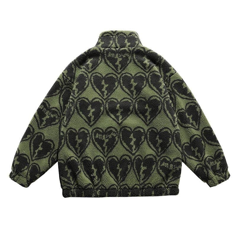 Broken Heart Fleece Jacket