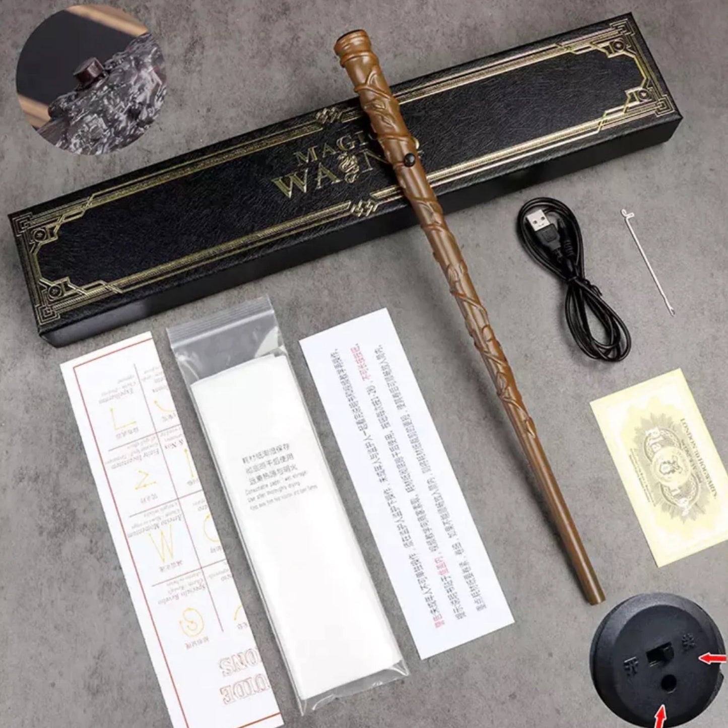 The Flaming Wand