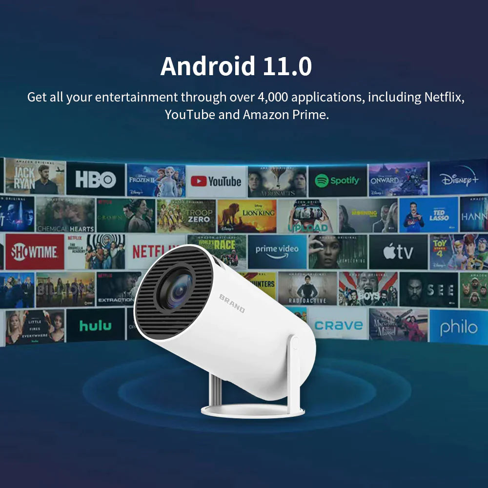 PortaMaxx - 4K WiFi Mini Projector