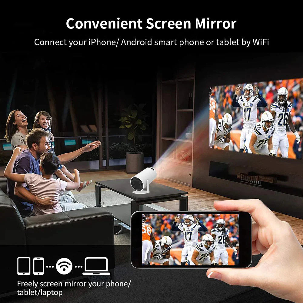 PortaMaxx - 4K WiFi Mini Projector