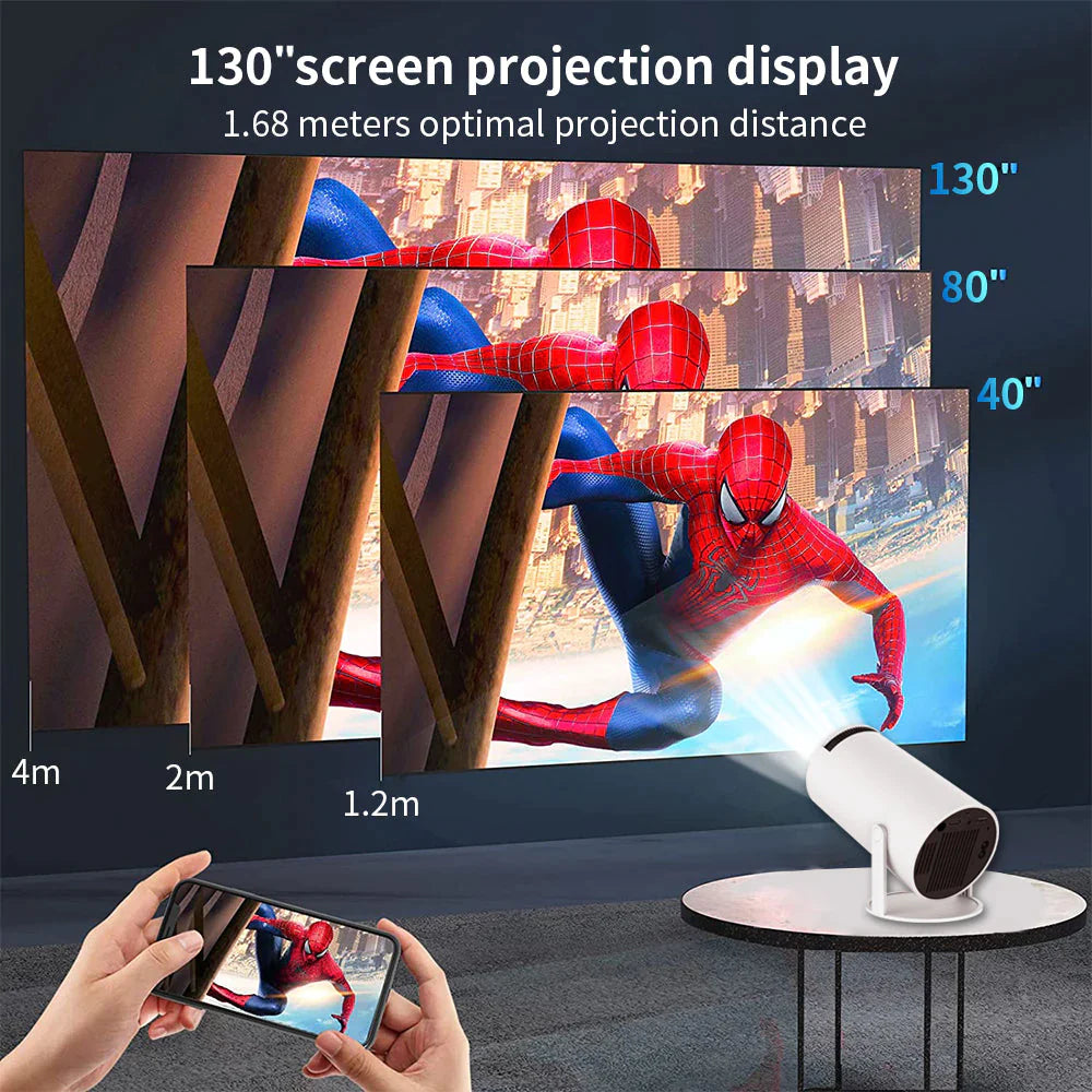 PortaMaxx - 4K WiFi Mini Projector