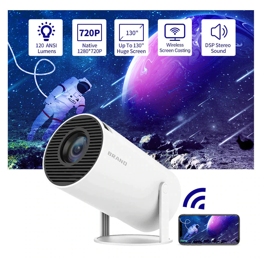 PortaMaxx - 4K WiFi Mini Projector