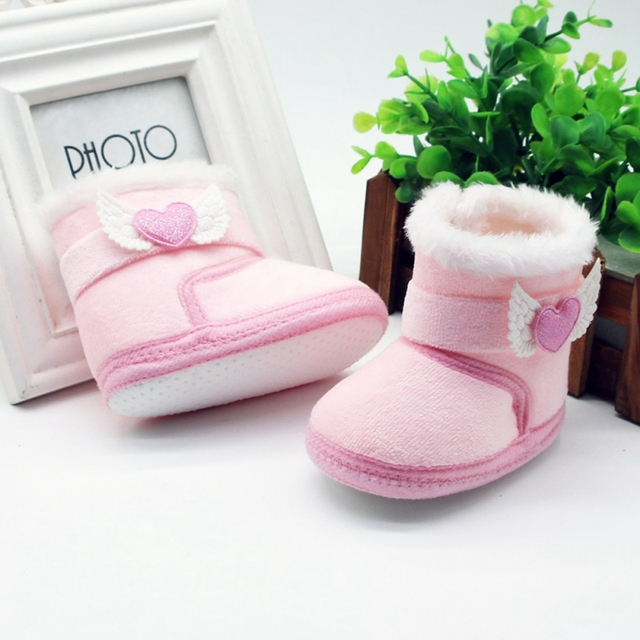 Baby Girl Winter Fur Snow Boots