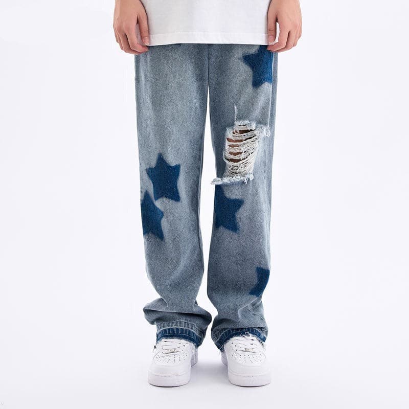 Ripped Star Jeans
