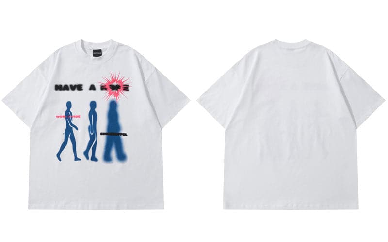 Blurred Worldwide Tee