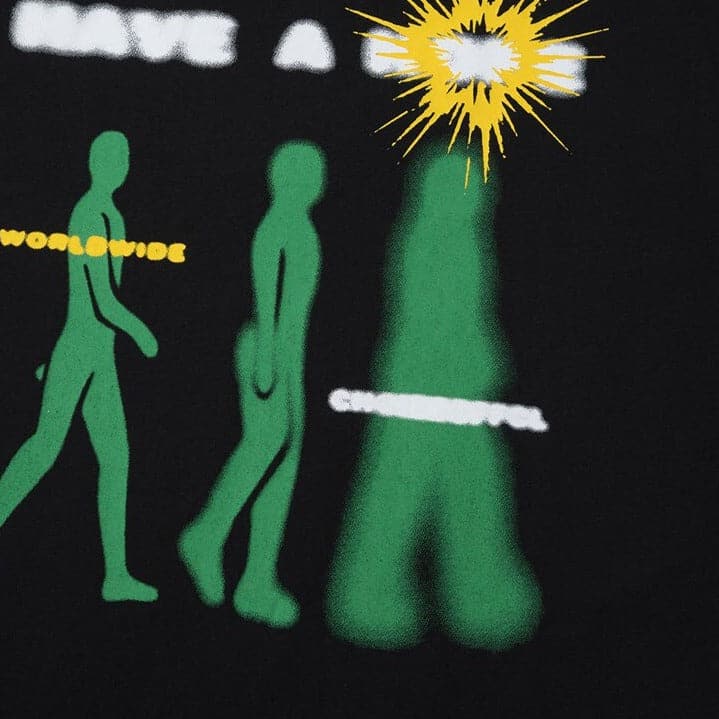 Blurred Worldwide Tee