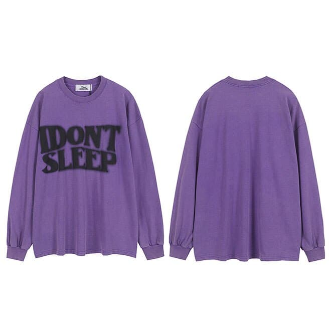 I Don't Sleep Long Sleeve Tee