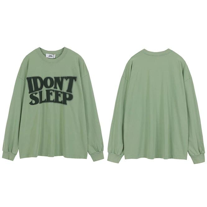 I Don't Sleep Long Sleeve Tee