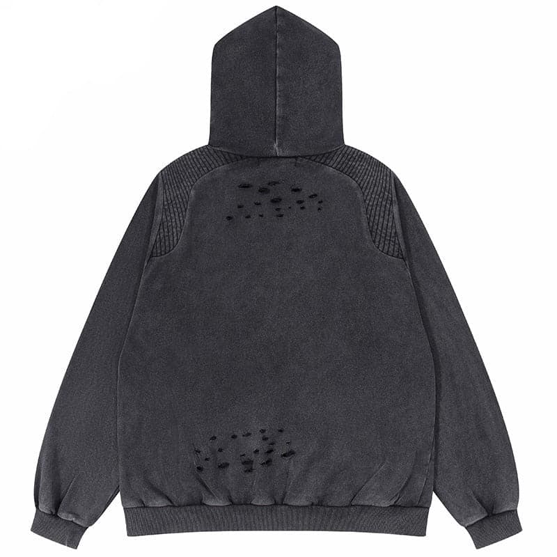 Ripped Homemade Hoodie