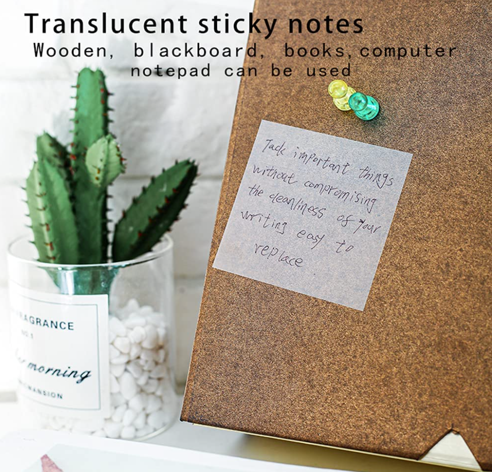 Transparent Sticky Notes™