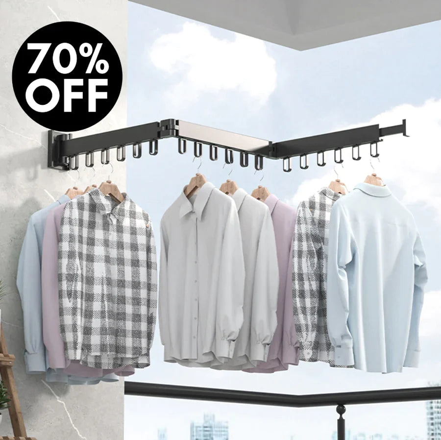 Tri-Folding Clothing Rack? (70% OFF)