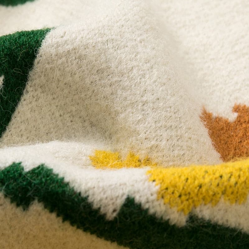 Daisy Pixels Sweater