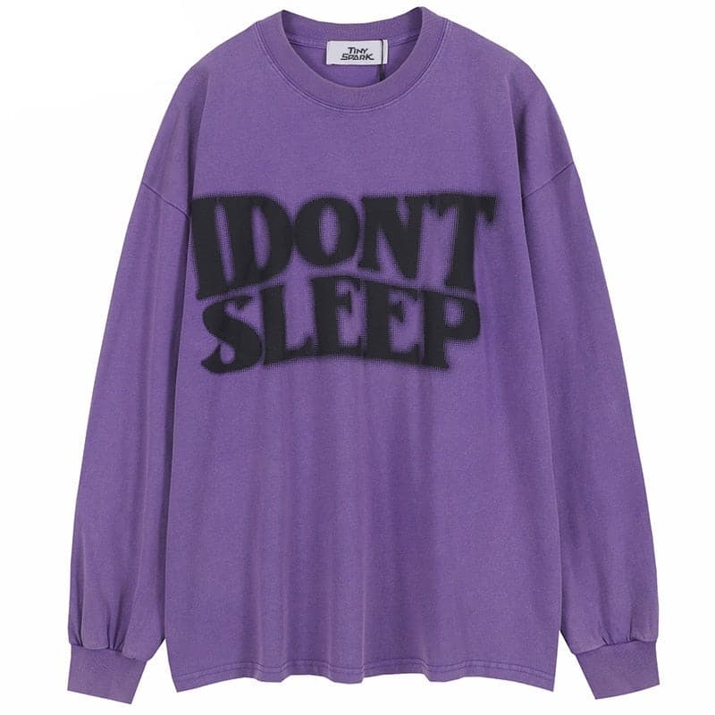 I Don't Sleep Long Sleeve Tee
