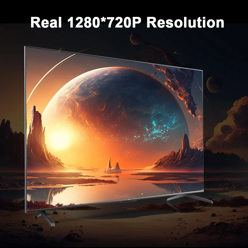 Super-Screen Projector