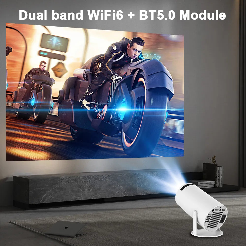 Super-Screen Projector