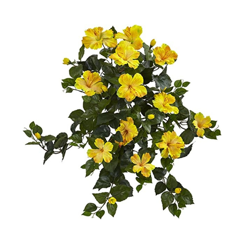Yellow Nearly Natural Artificial Plant