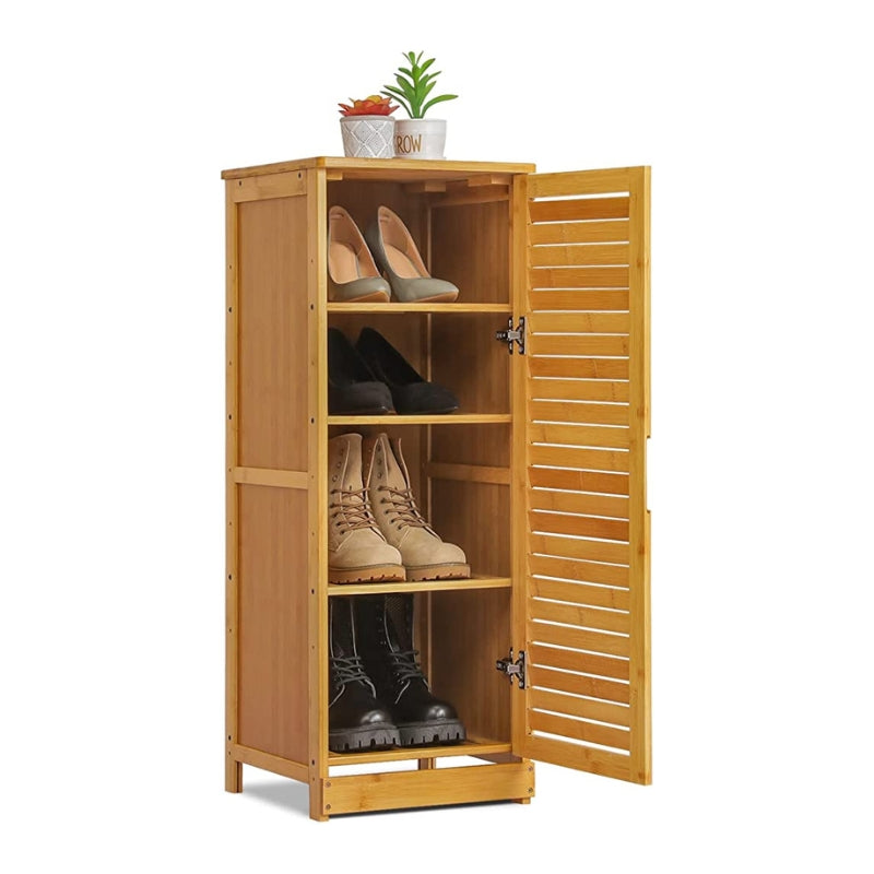 Bamboo Shoes Organizer Rack