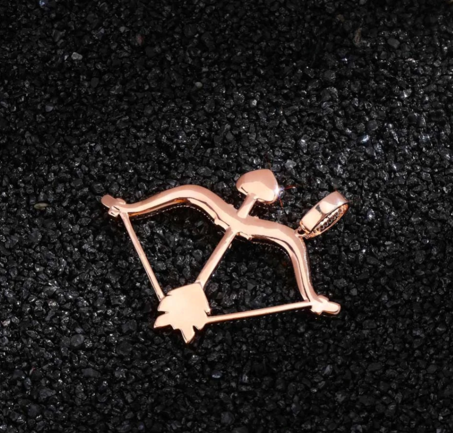 Bow & Arrow Pendant Necklace