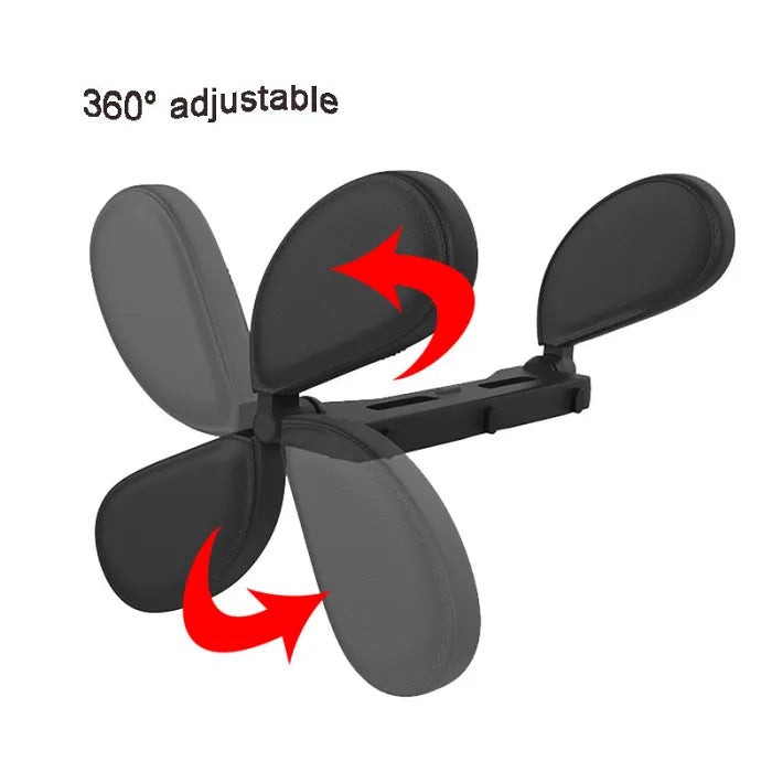 Car headrest support