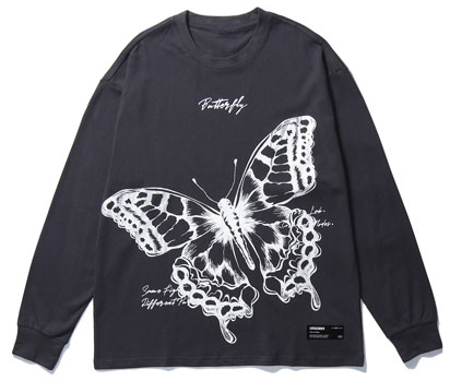 Butterflies Long Sleeve Tee