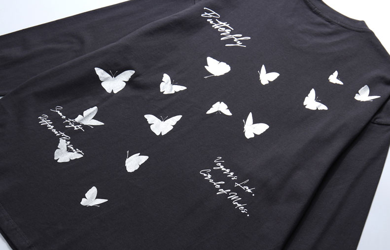 Butterflies Long Sleeve Tee